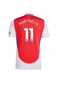 Arsenal Gabriel Martinelli #11 Voetbaltruitje Thuis tenue 2024-25 Korte Mouw